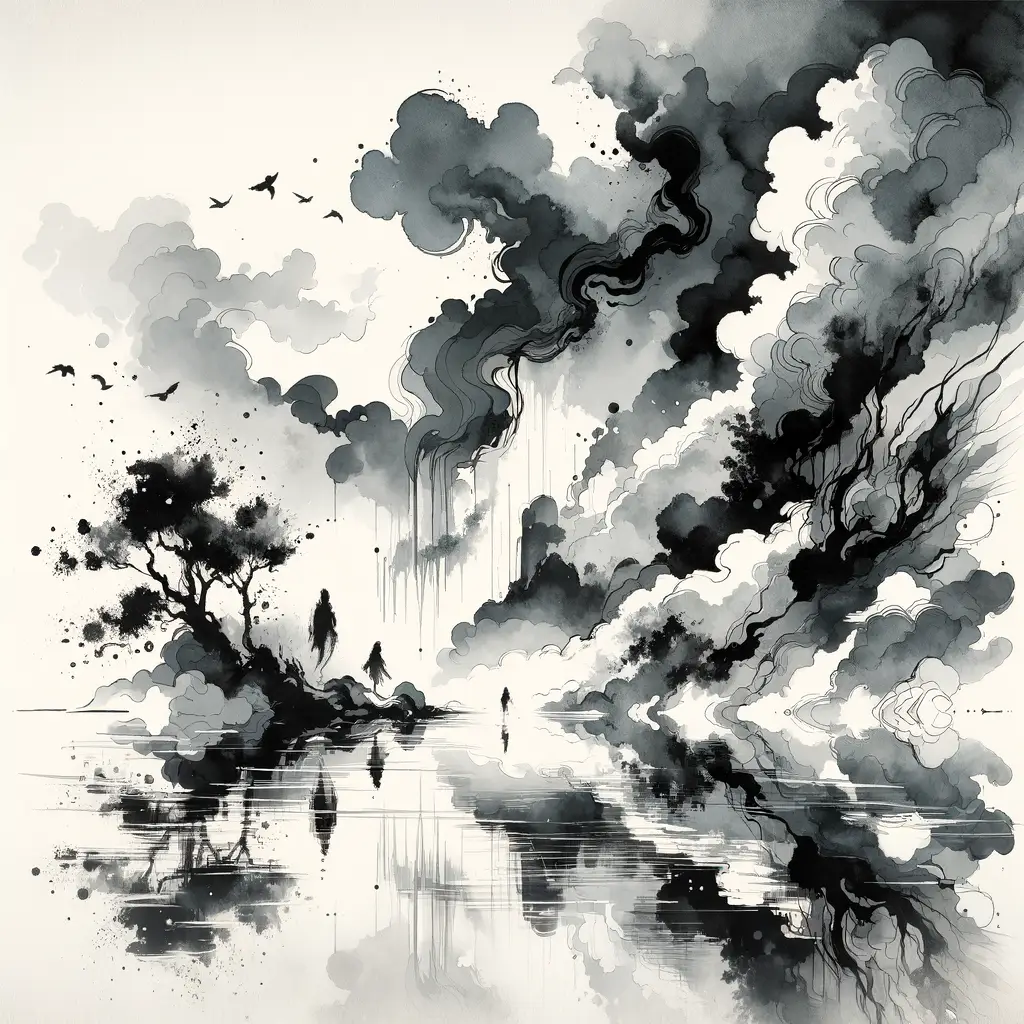 Whispered Echoes: Ancestral Currents of Healing and Struggle