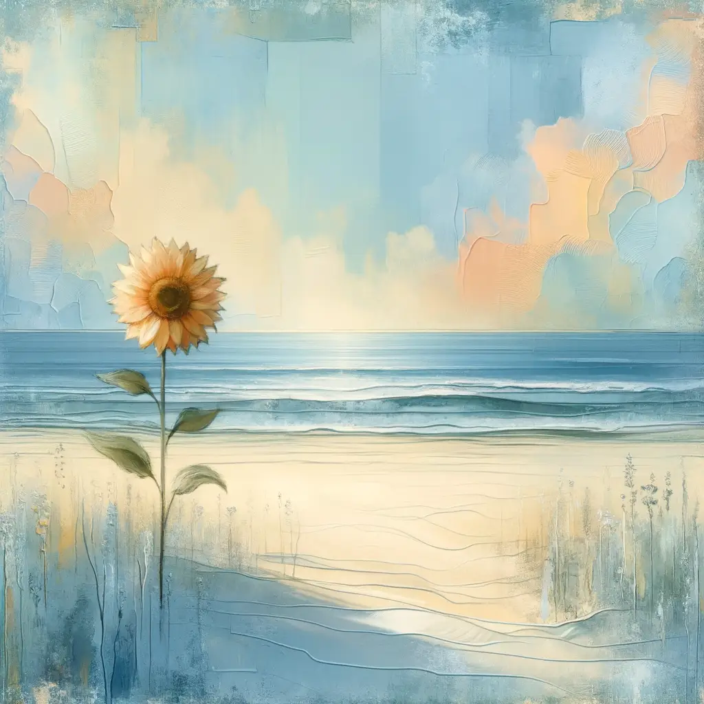 Serenity's Bloom: A Therapeutic Dance of Tranquil Resilience