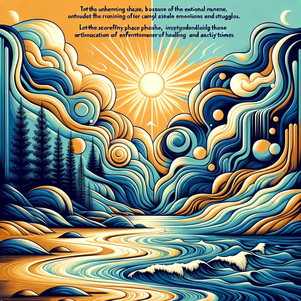 Whispers of Renewal: Solitude Between Storms