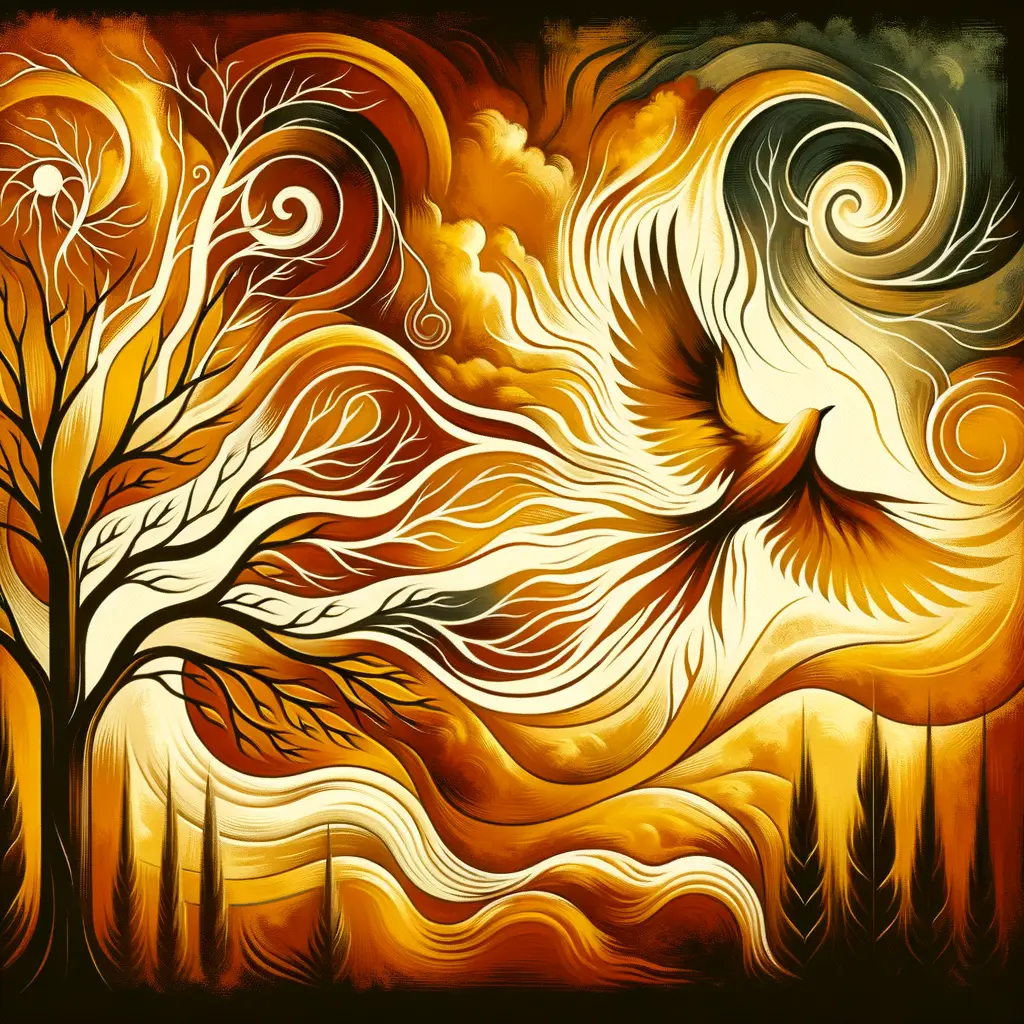 Whispers of The Phoenix: Embrace of Resilience and Renewal