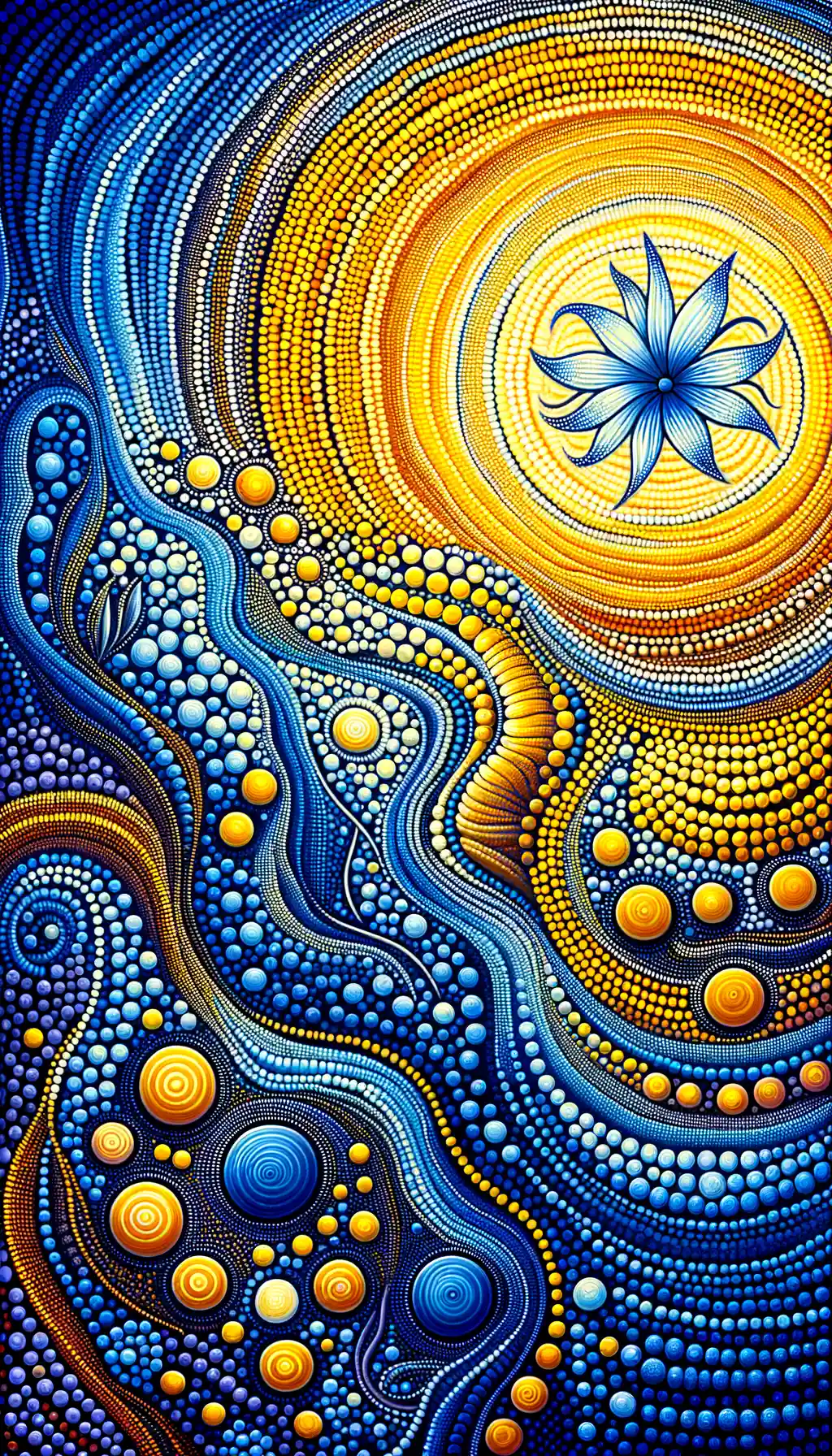 Solace Blooms in Duality: Echoes of Heart in Dotted Emotions