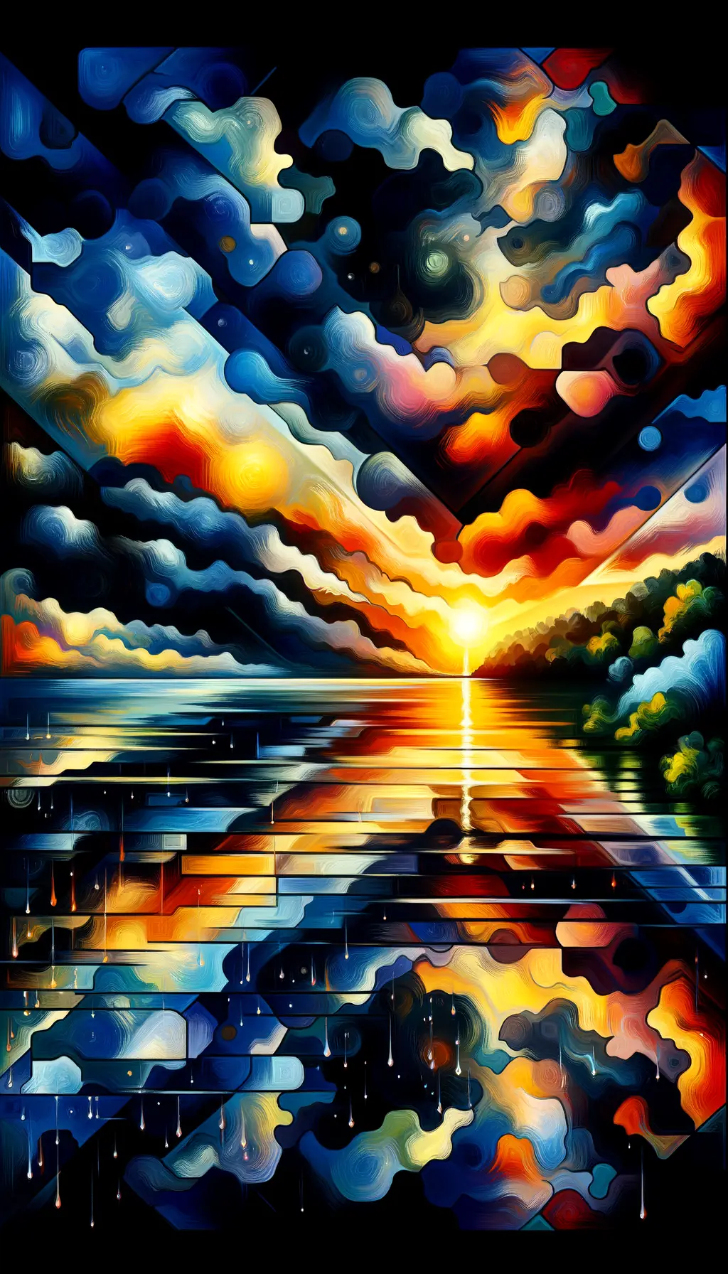 Eclipse of Serenity: Whispers from the Inner Storm