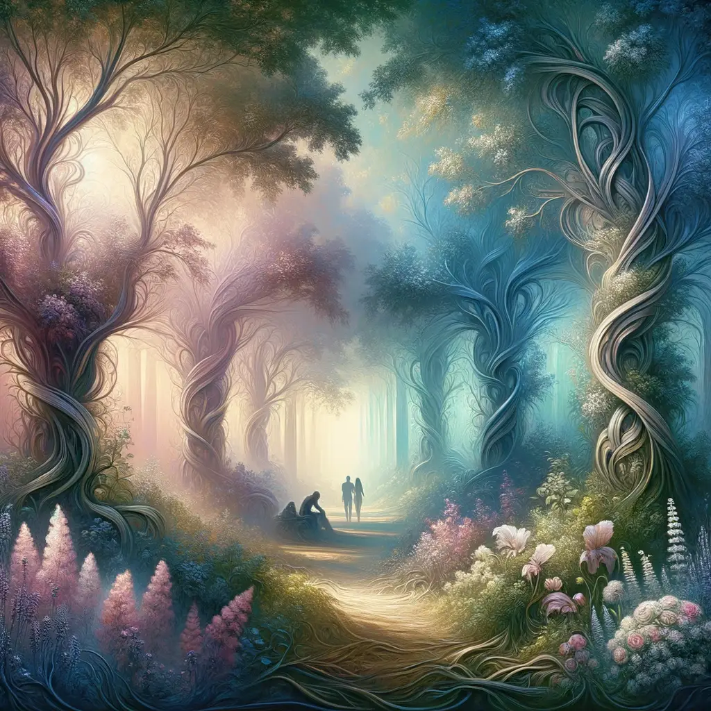 In the Whispers of the Verdant Counsel: A Blooming Reverie