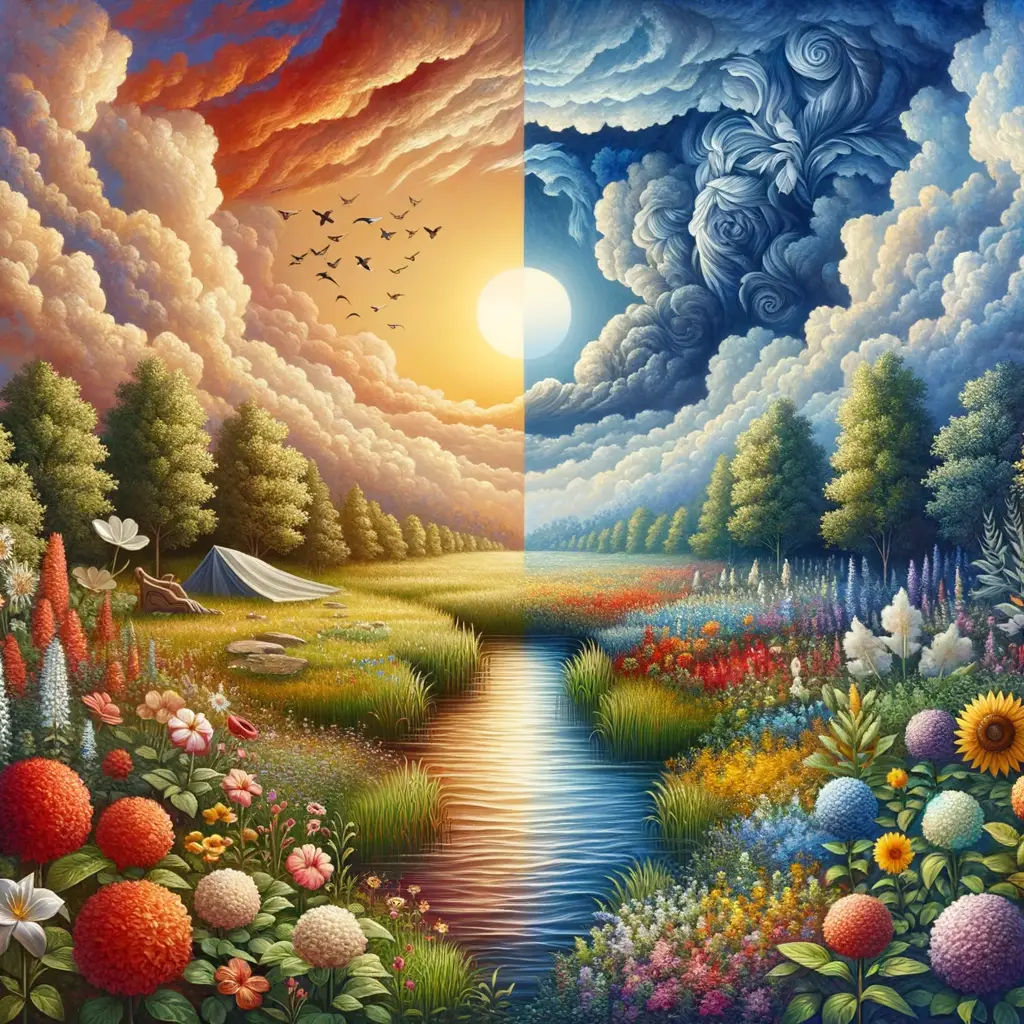 Whispers of the Meadow's Symphony: Embracing Emotions in Nature