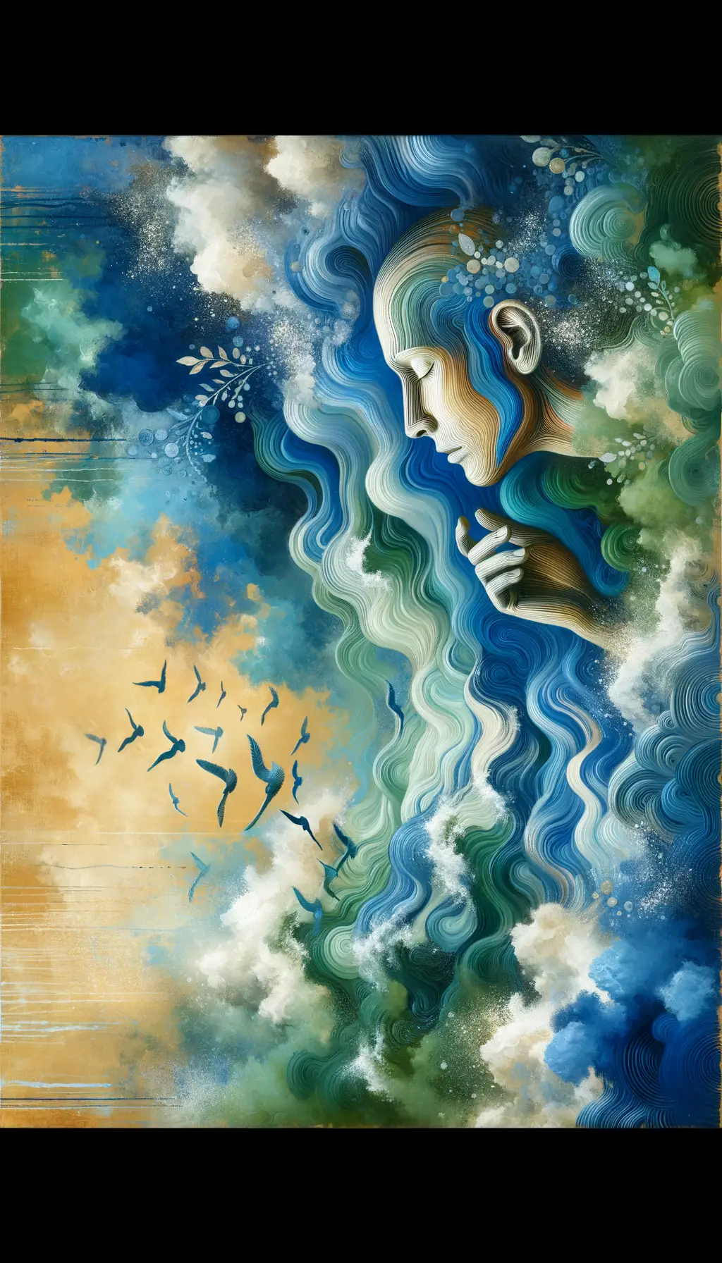 Whispers of Healing: A Breeze Through Tranquil Waves