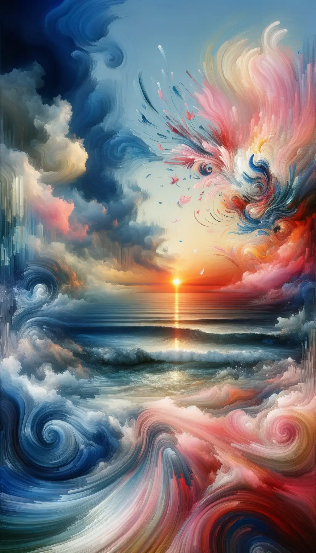 Ephemeral Embrace: Whispers of Dusk and Dawn