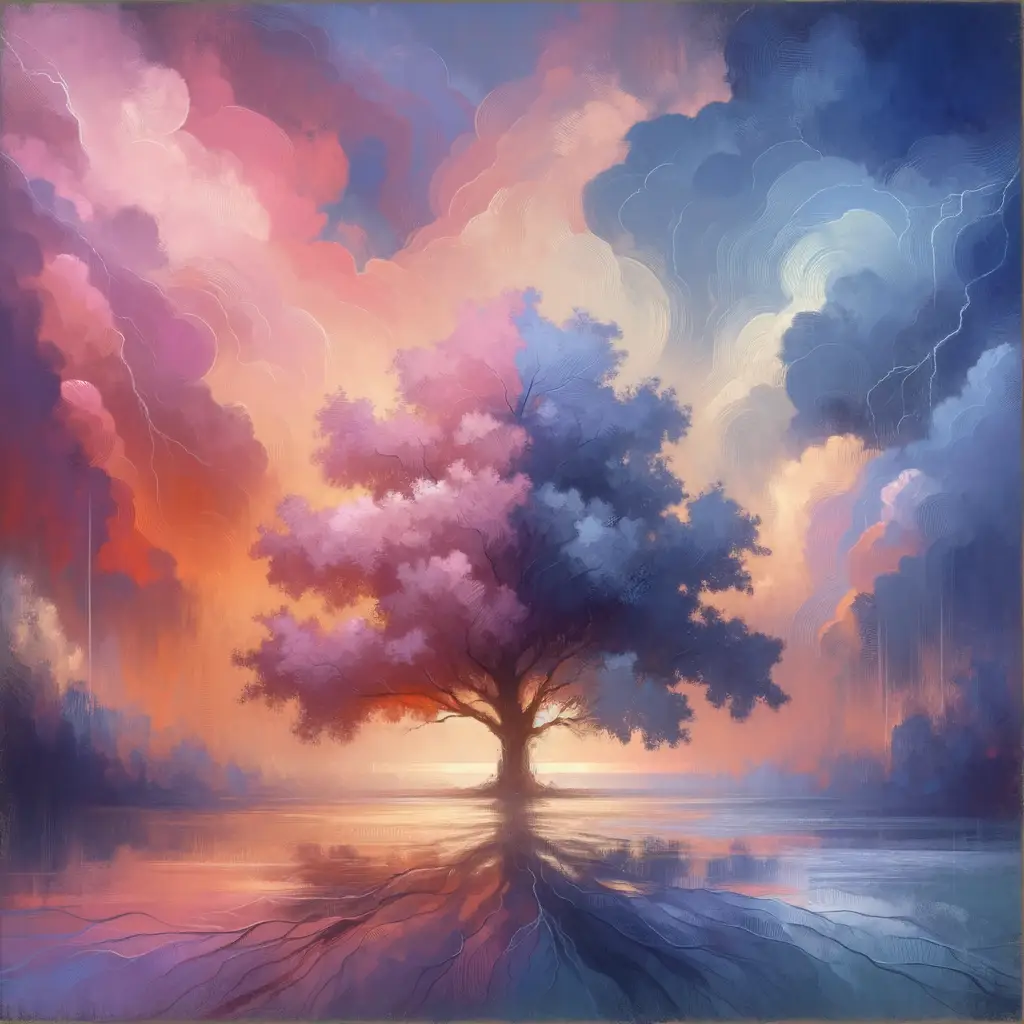 Whispers of Resilience: A Therapeutic Symphony in Pastel Hues