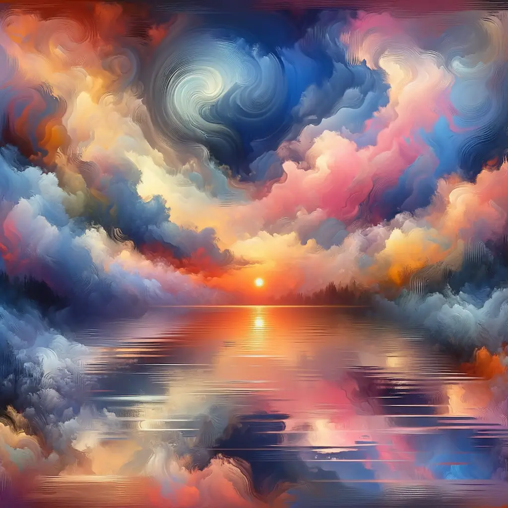 Whispers of Clarity: Dissolving Shadows, Embracing Light on the Lake