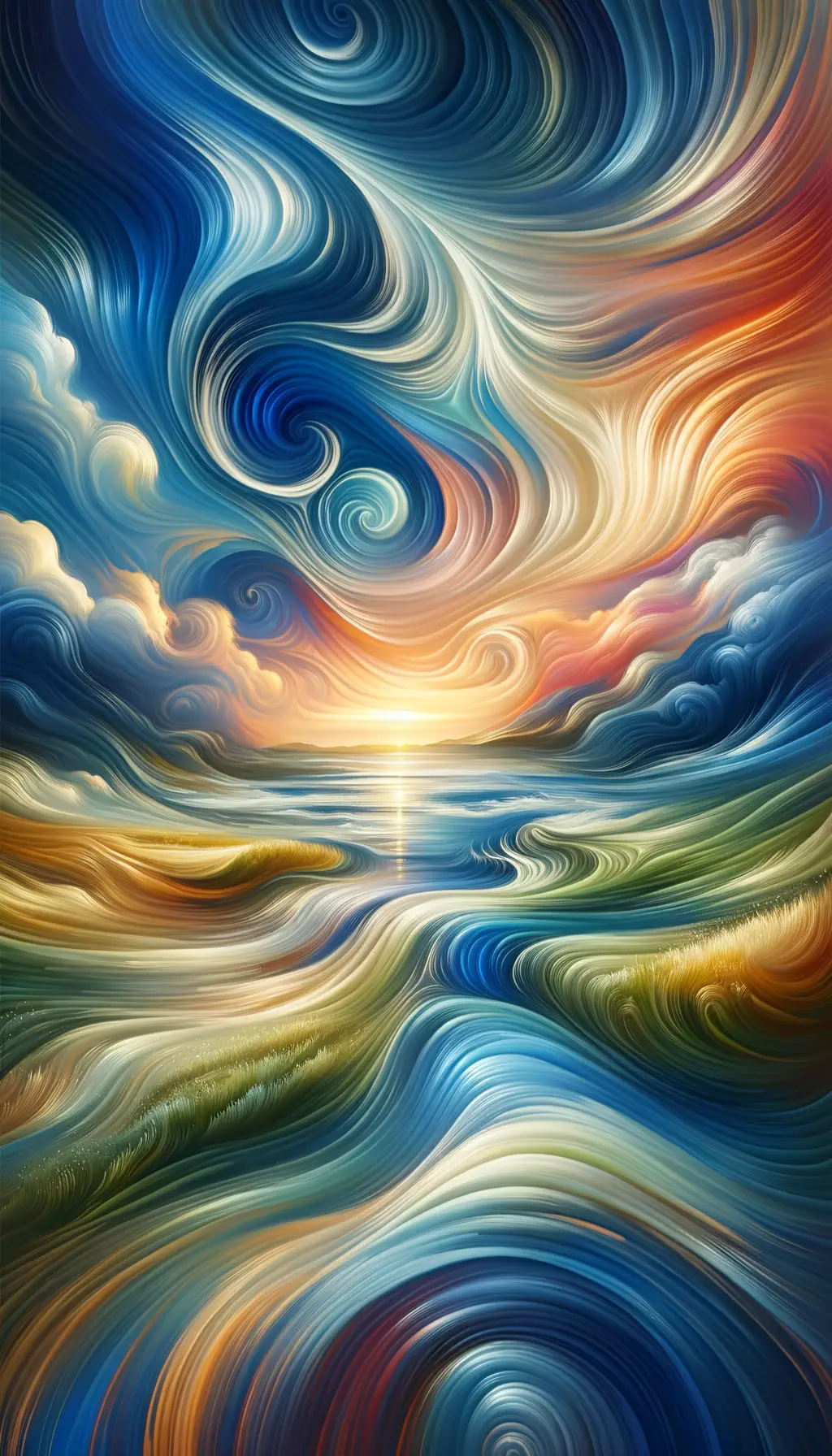 Whispers of the Soul: Oceanic Symphony of Anxiety