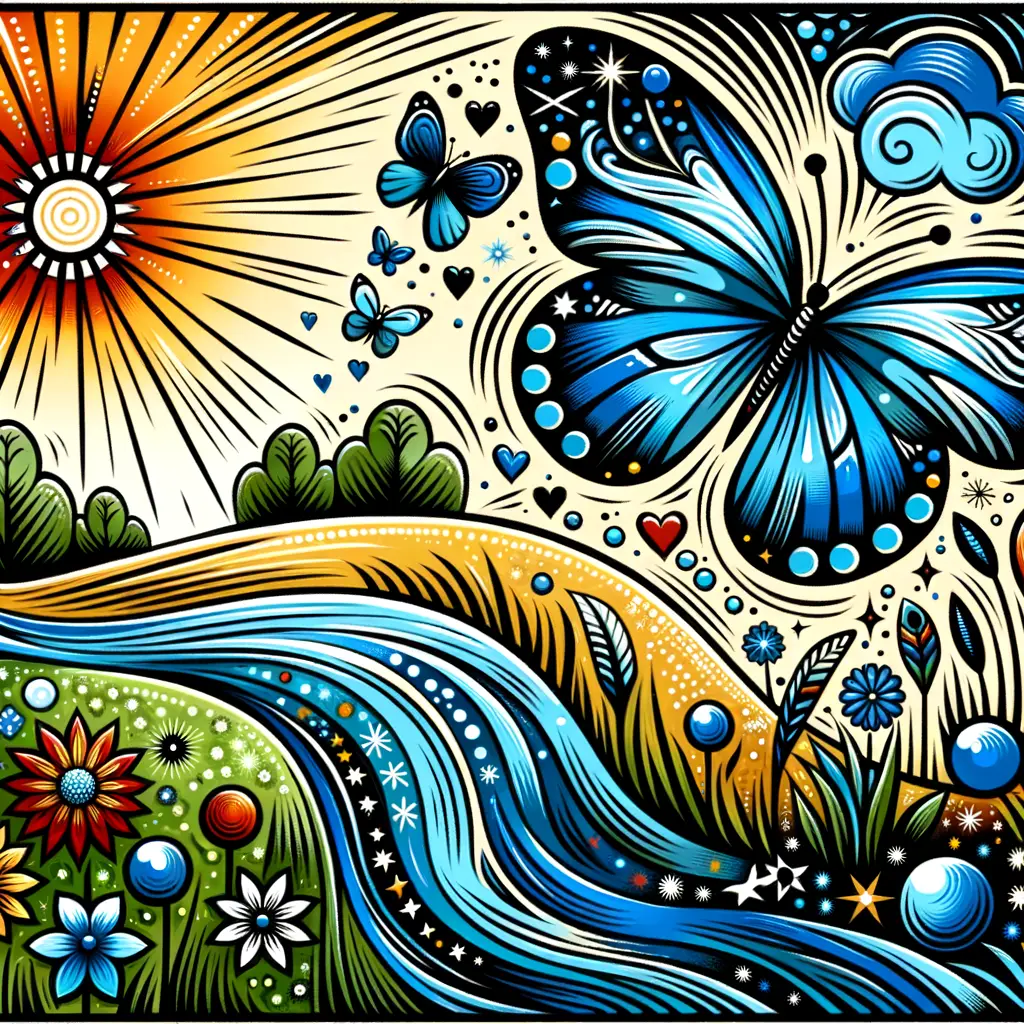 Whispers of the Tranquil Soul: Blossoms of the Inner River