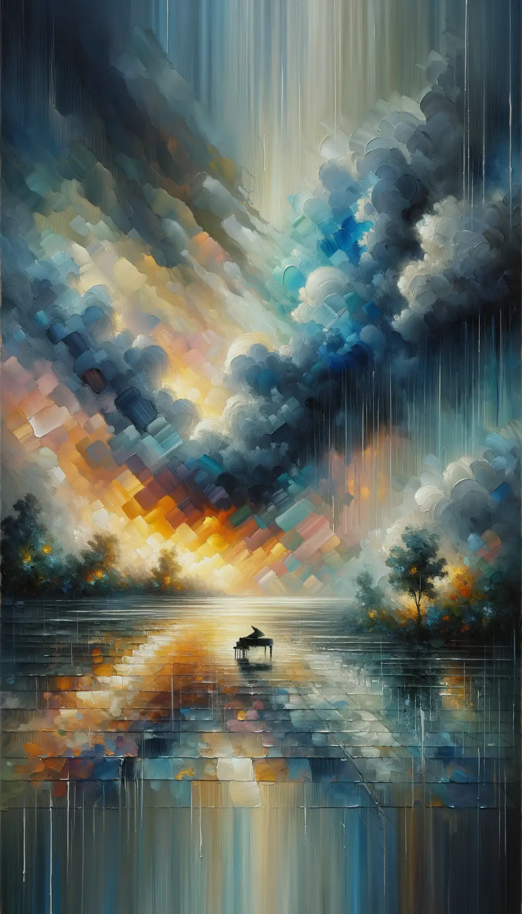 Ephemeral Symphony: Echoes of Hope Within the Storm