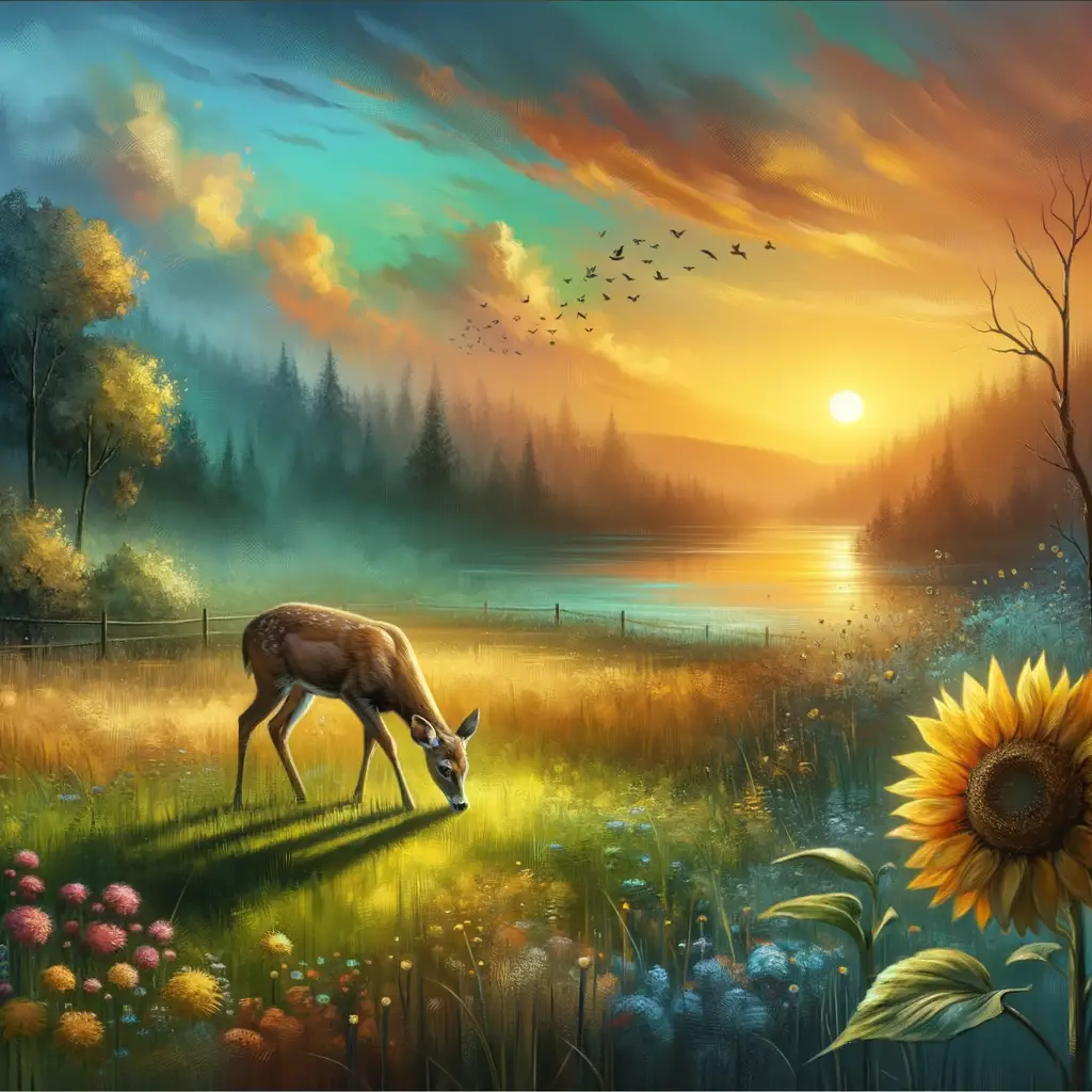Ethereal Elegance: Whispers of Tranquil Serenity
