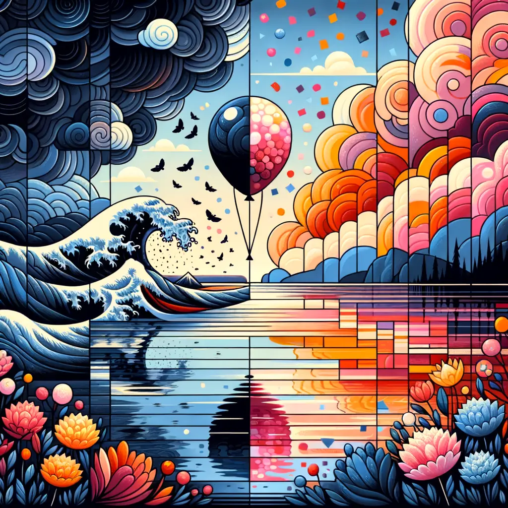 Ocean's Symphony: Whispers of Light at Dusk
