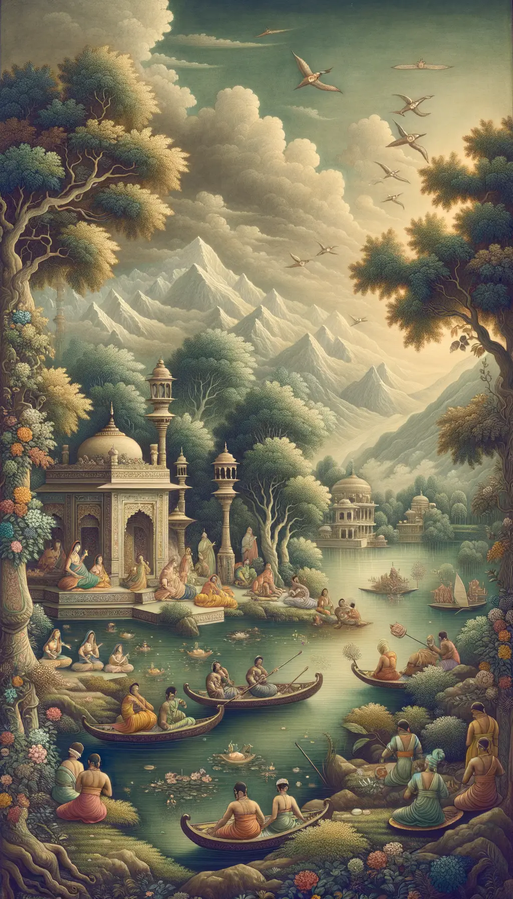 Whispers of Serenity: A Tapestry of Warmth and Tranquility