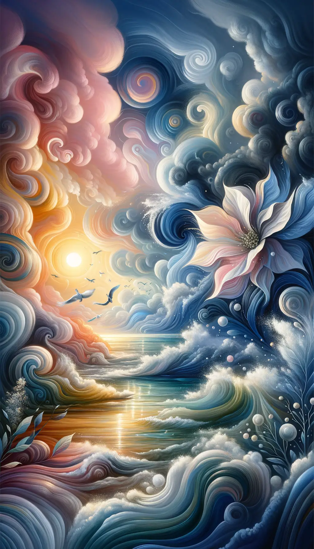 Whispers of the Soul: A Surreal Journey Through Emotional Seas