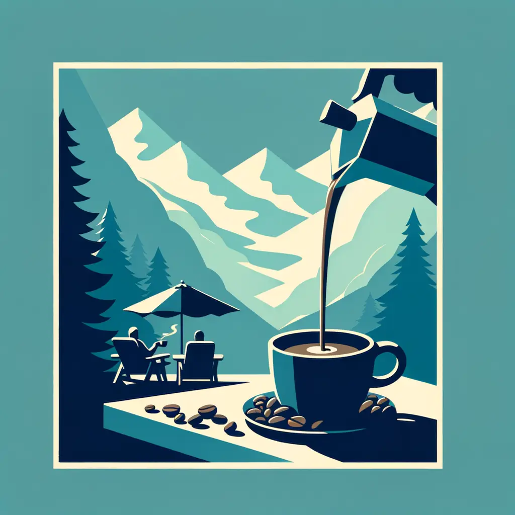 Whispers of Aromatic Solace: Reflections in the Alpine Embrace