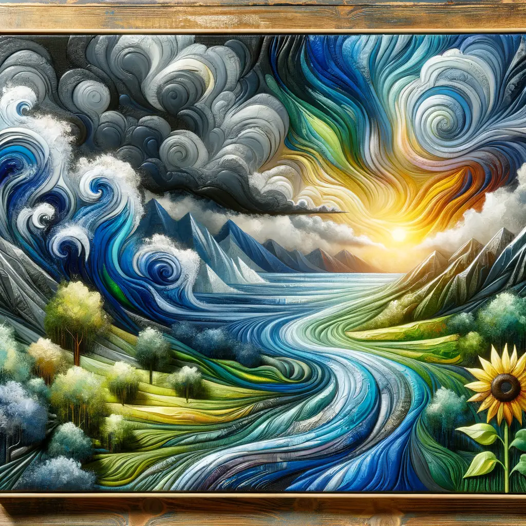 Whispers of the Sunflower: Echoes of the Tempestuous Sea