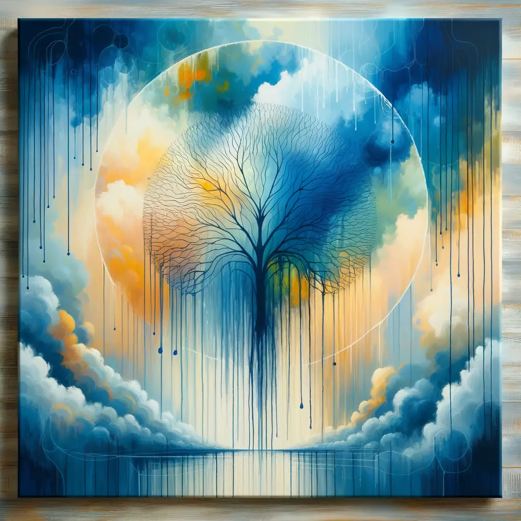 Whispers of Renewal: A Rainy Symphony of Growth