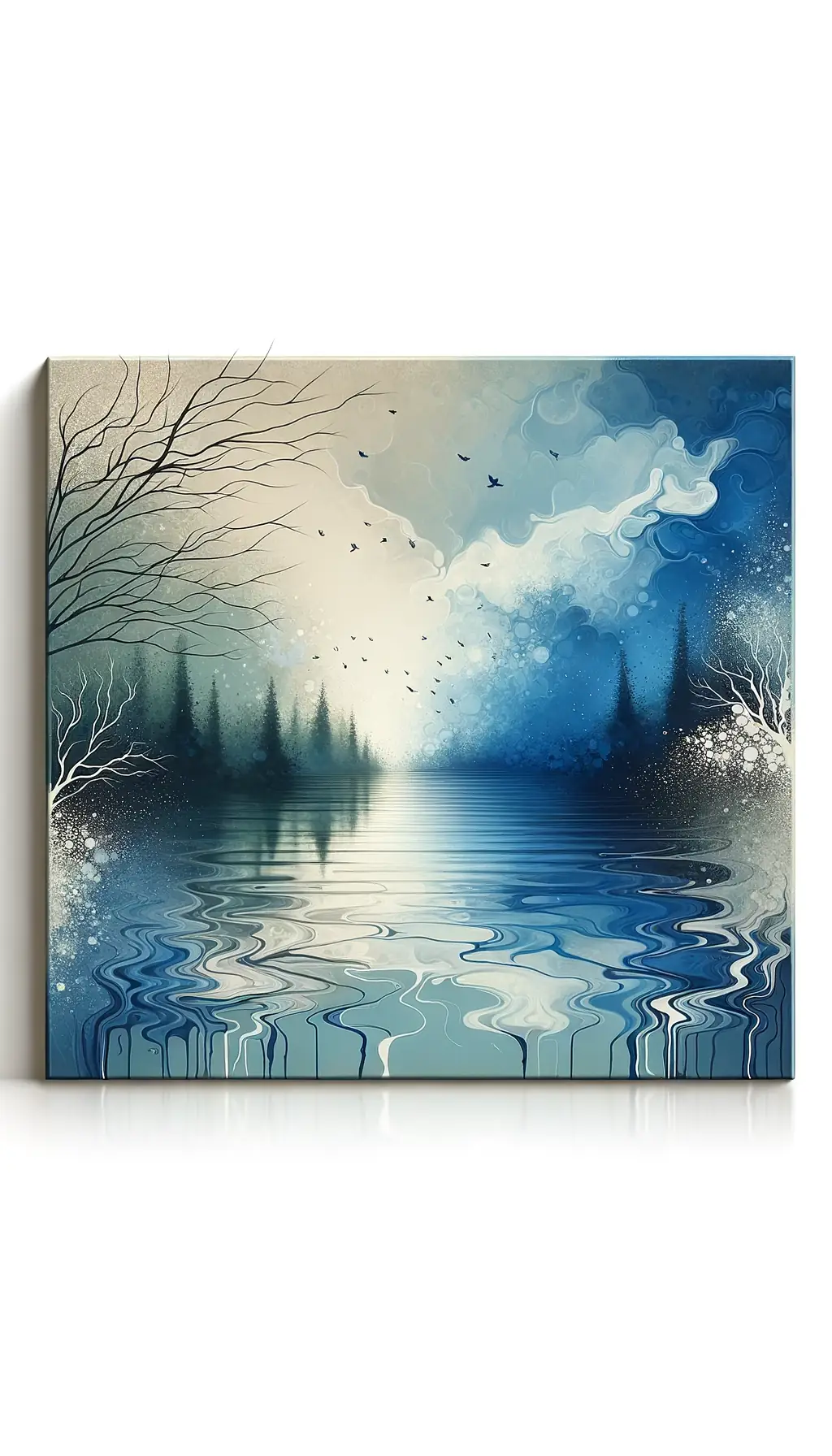 Whispers of Clarity: Ebb and Flow of Tranquility