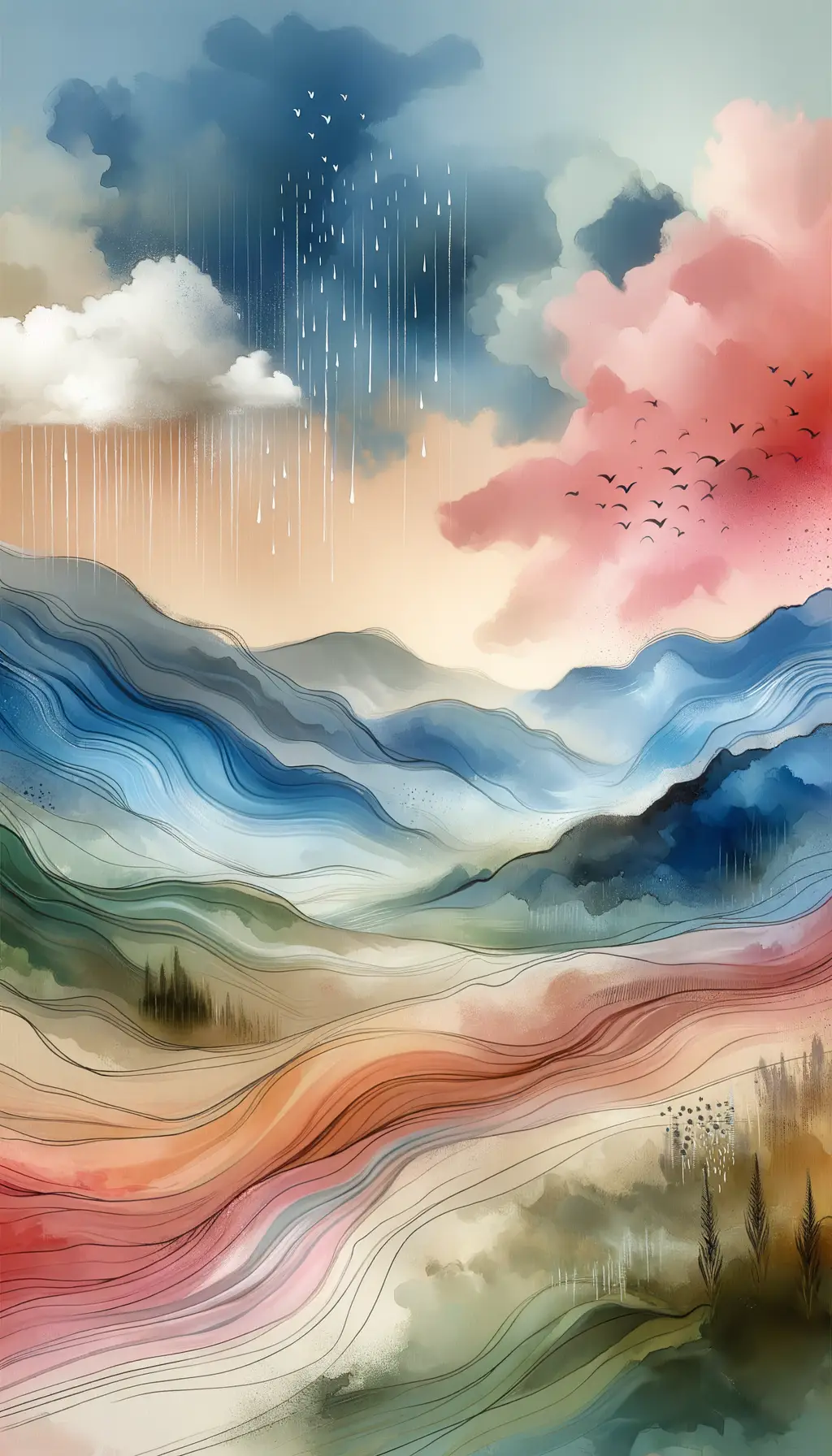 Rains of Resilience: Embracing the Valley of Growth