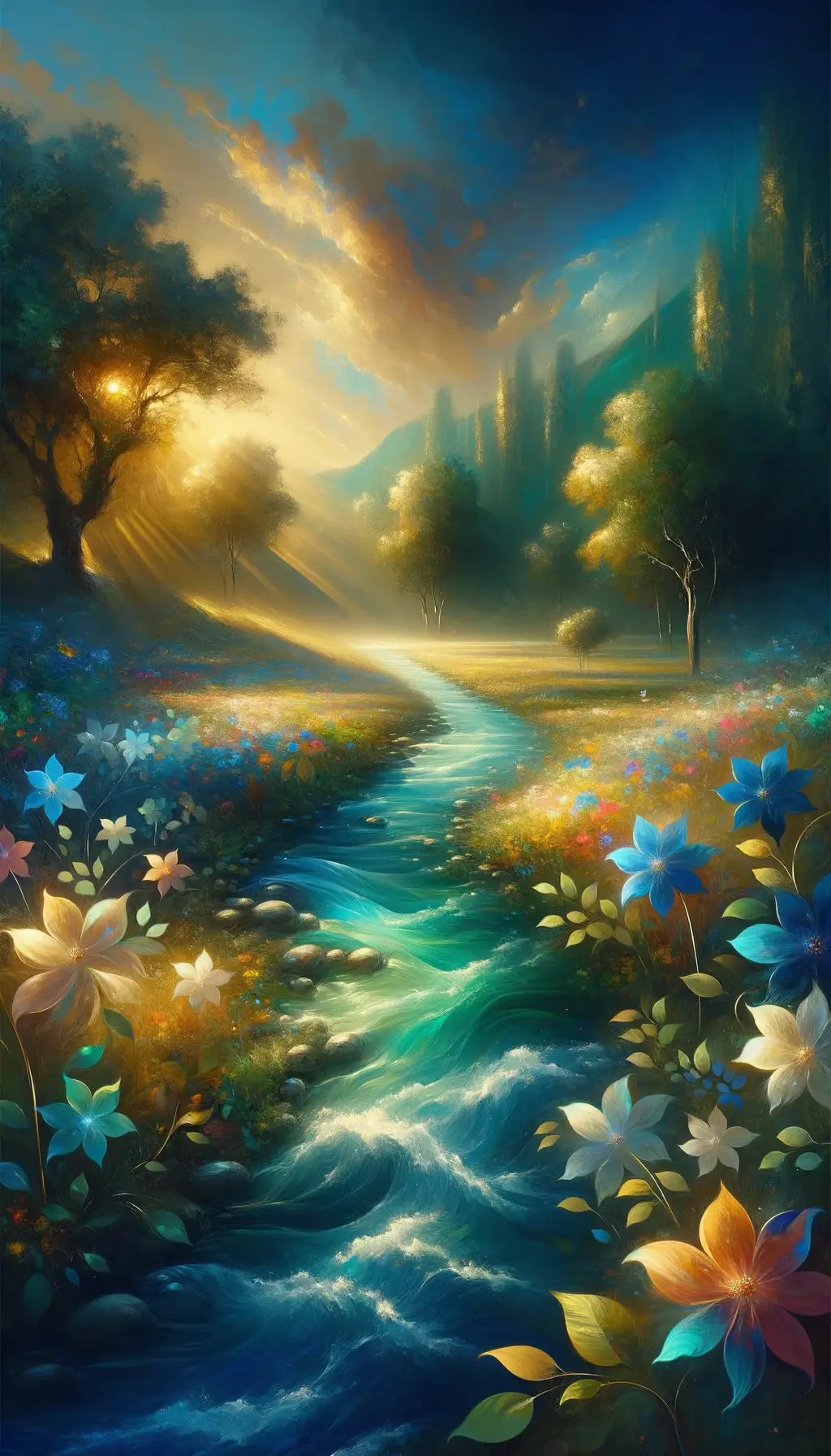 Whispers of Serenity: Blossoms of Healing's Embrace