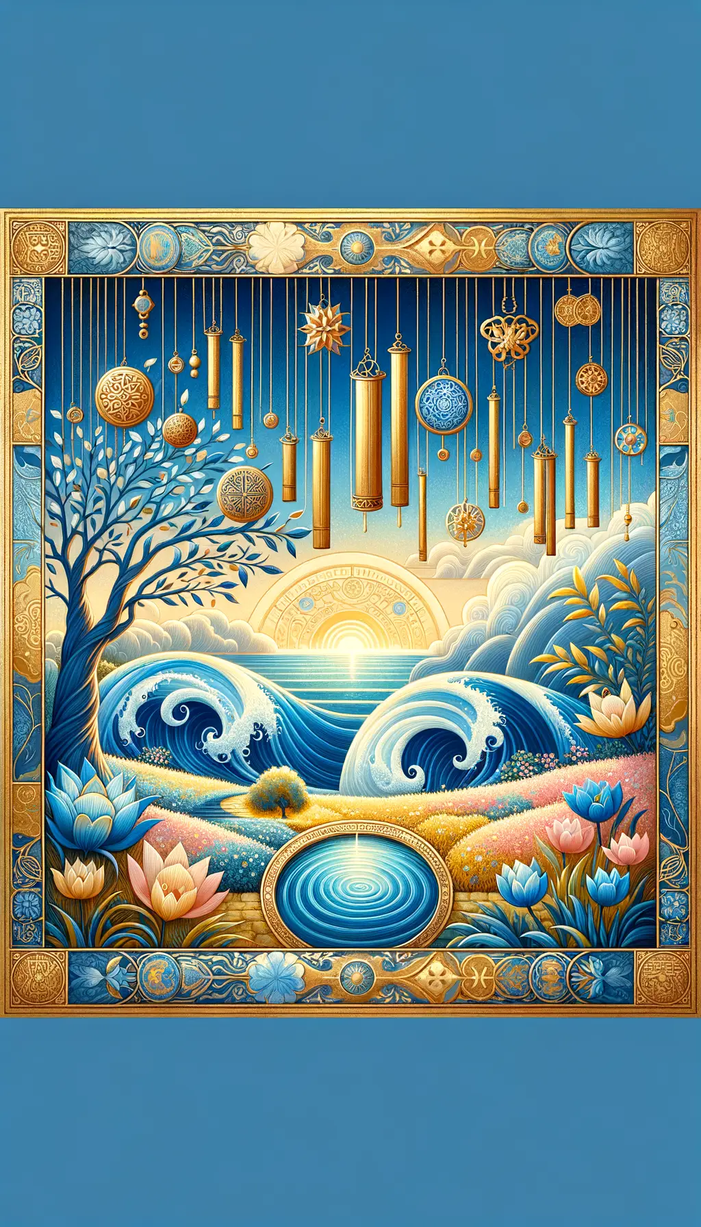 Songs of Still Waters: Blooming Echoes of Renewal