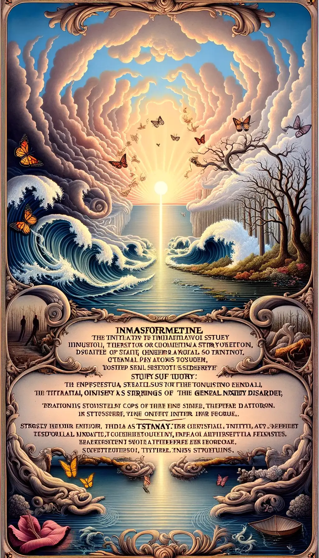 Whispers of Serenity: A Journey Through Internal Storms