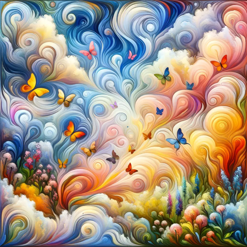 Whispers of Transformation: A Garden Symphony