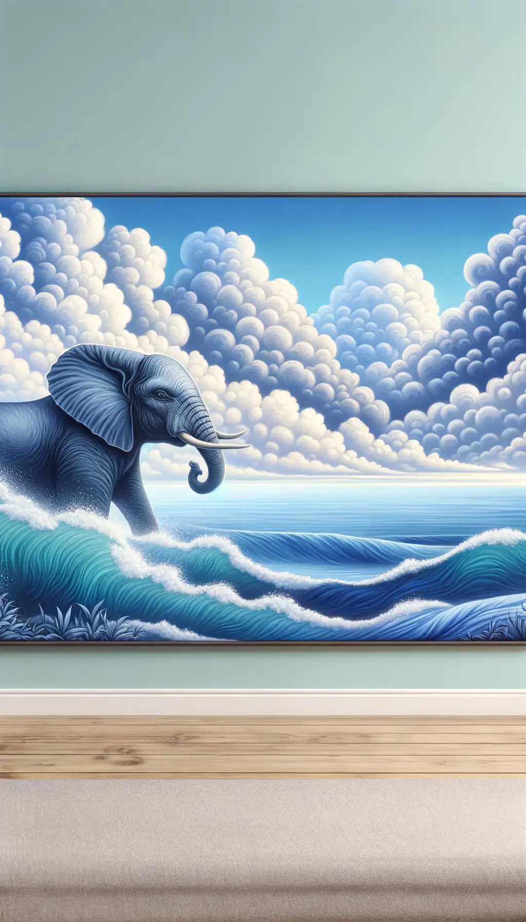 Whispers of the Ocean: An Elephant's Wisdom
