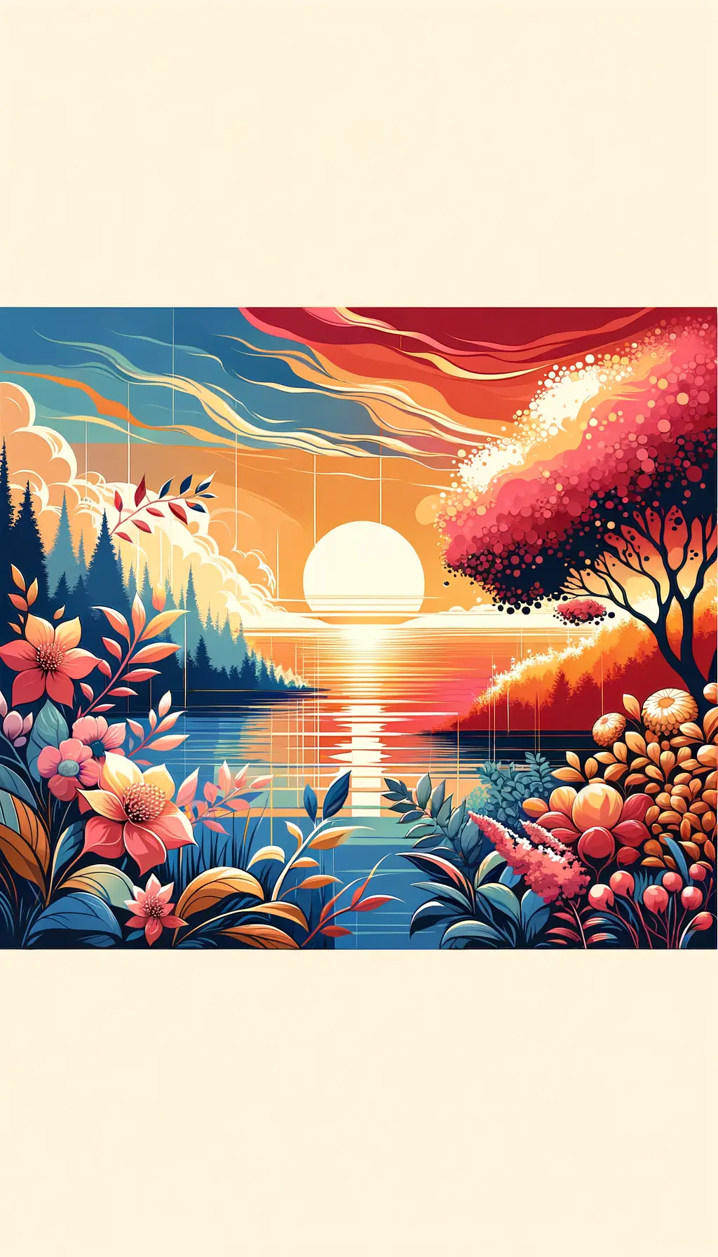 Whispers of Renewal: A Symphony of Tranquility, Hope, and Growth