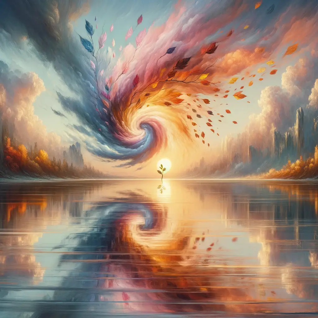 Embers of Solitude: A Journey Through Seasons of the Soul
