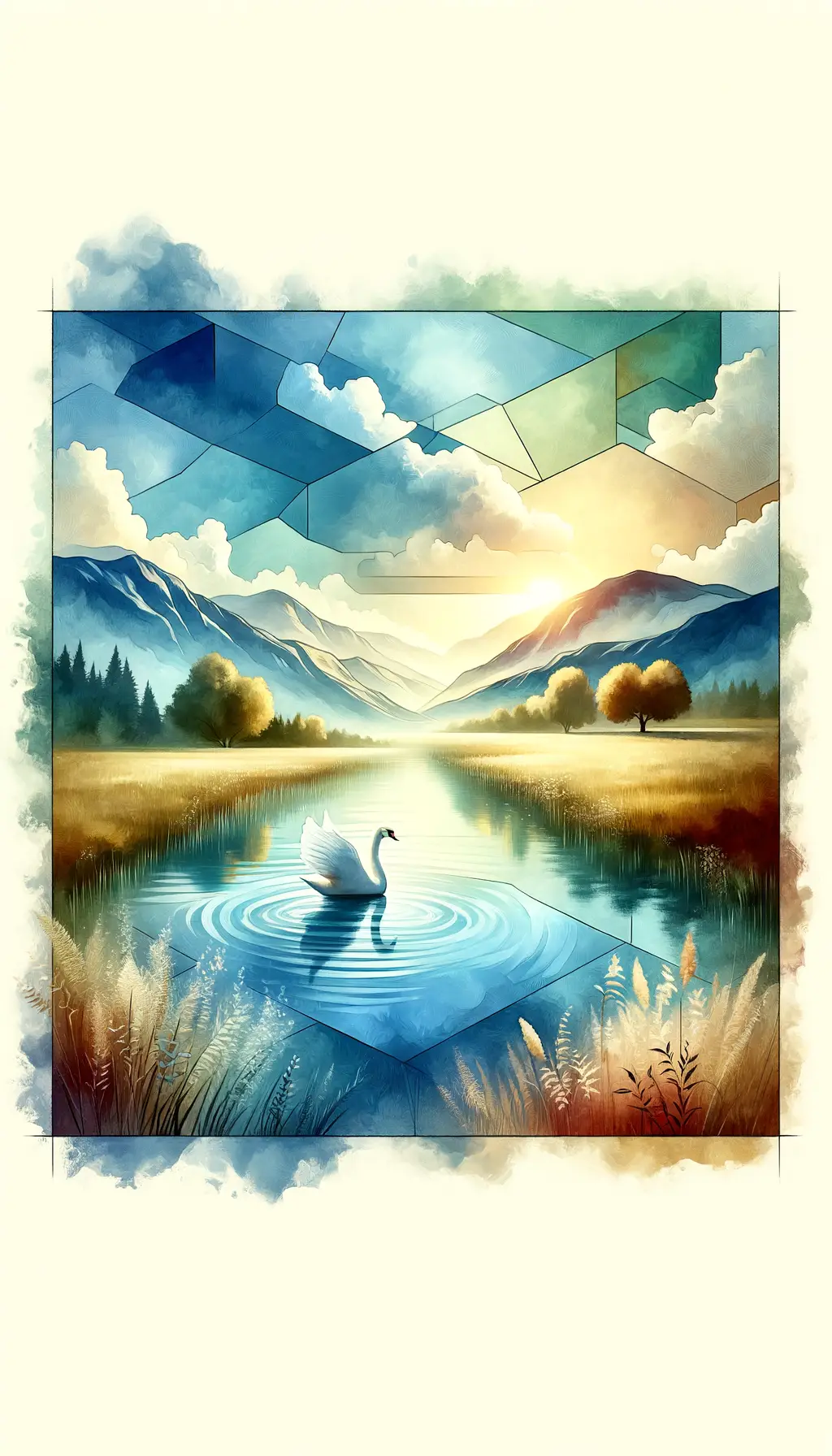 Whispers of Solace: Surrendering Shadows Beneath Azure Skies