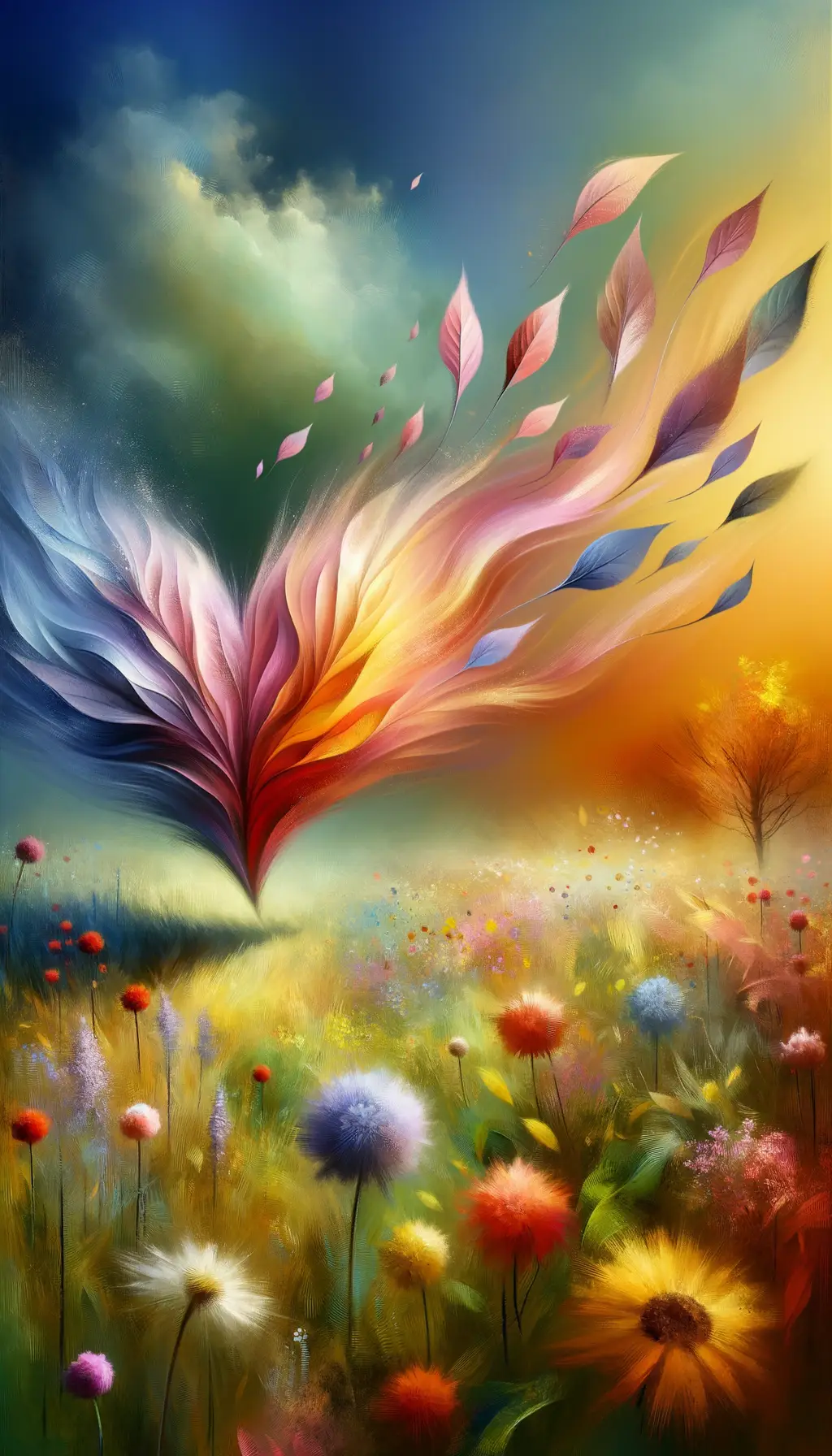 Whispers of a Blossoming Heart"