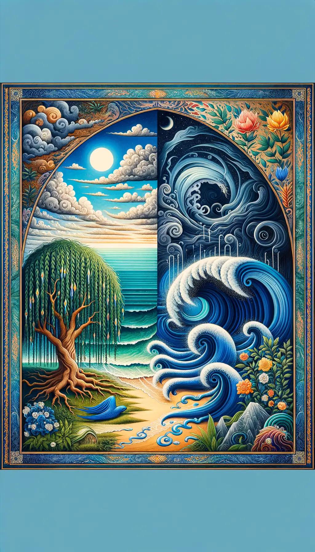 Whispers of the Willow: A Symphony of Calm and Chaos