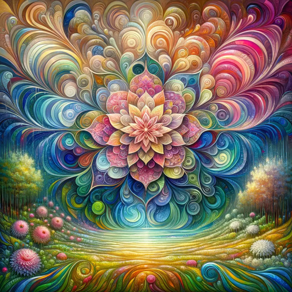 Whispers of the Soul: Harmonies in Pastel Meadows