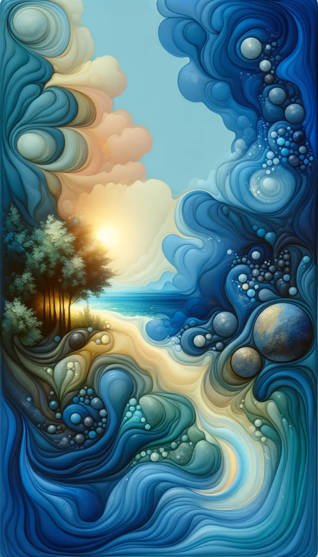 Ethereal Whispers: Embracing Strength Within Nature's Serenity