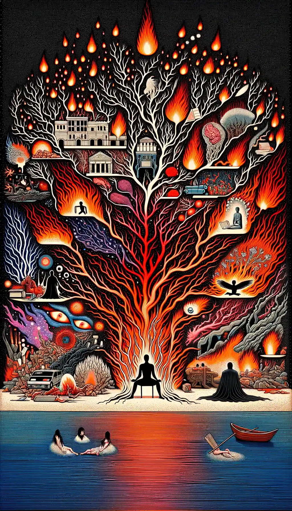 Embers of Catharsis: Flames of Unspoken Tales
