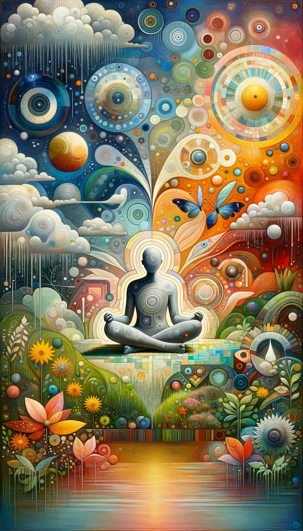 Whispers of the Heart: Embracing Shadows in the Sorrowful Garden