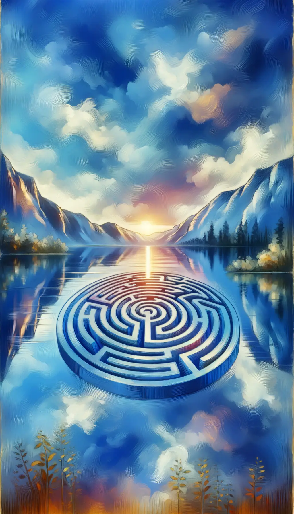 Whispers of the Labyrinth Lake: A Post-Therapy Symphony