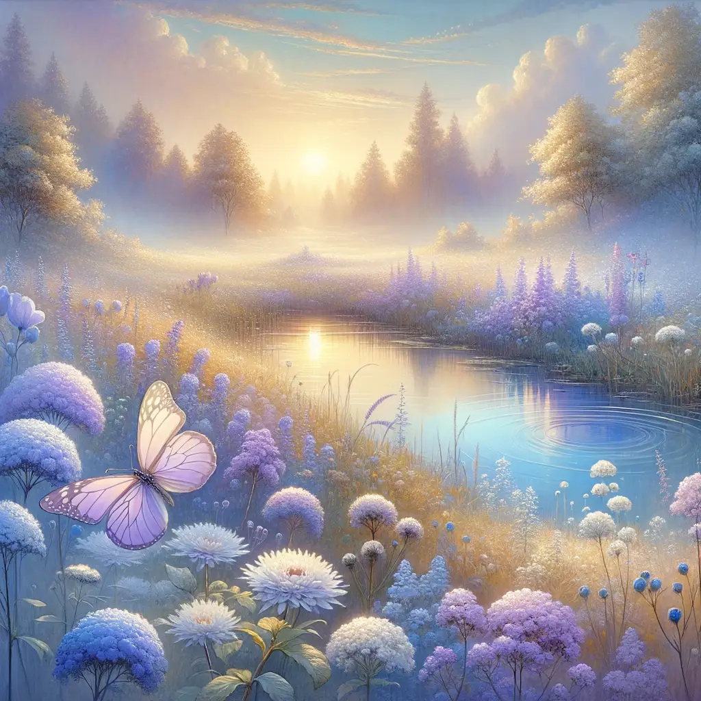 Emergence of Aurora's Whispering Meadow