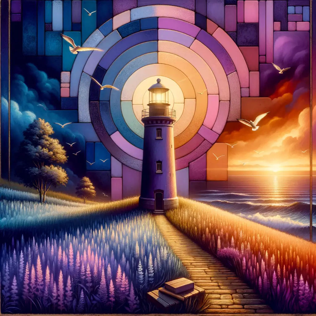 Resilient Guidance: Awakening in Lavender Fields