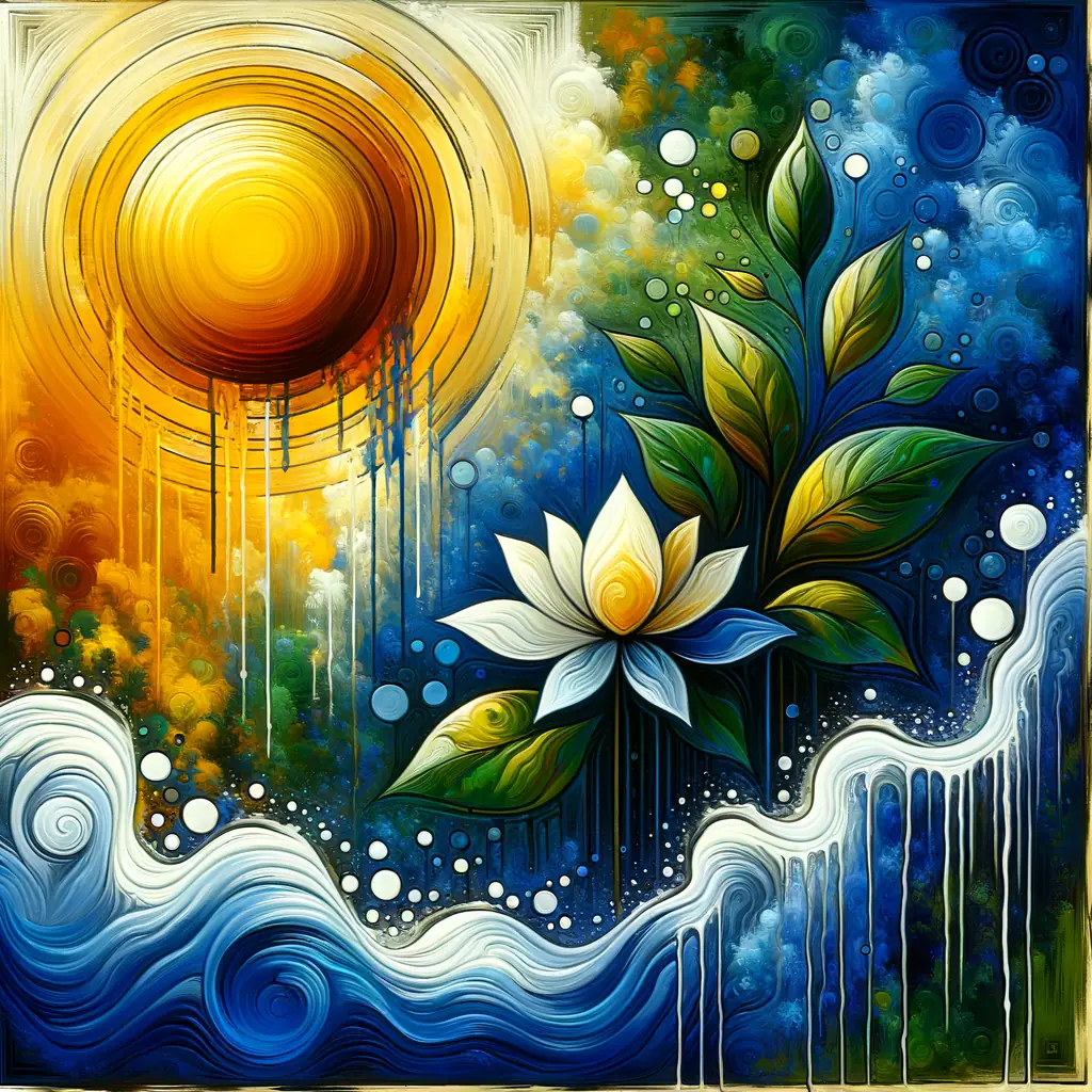 Luminous Dawn of Renewal: The Lotus' Whispered Journey