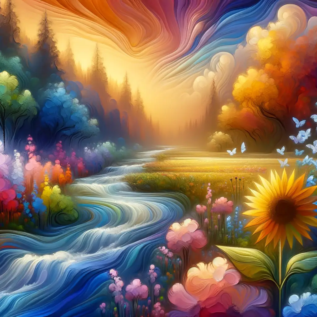 Whispers of the Meadow's Embrace: A Bipolar Serenade
