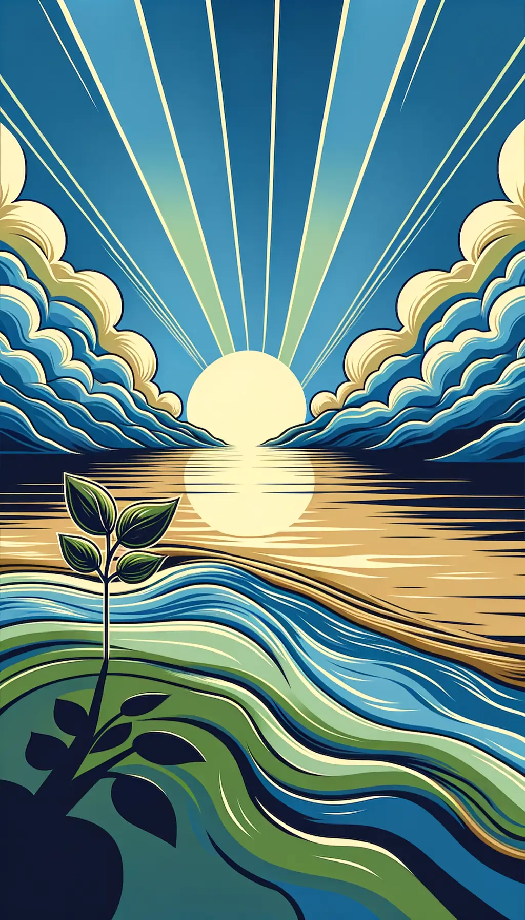 Silent Growth: Whispers of Renewal by the Lake