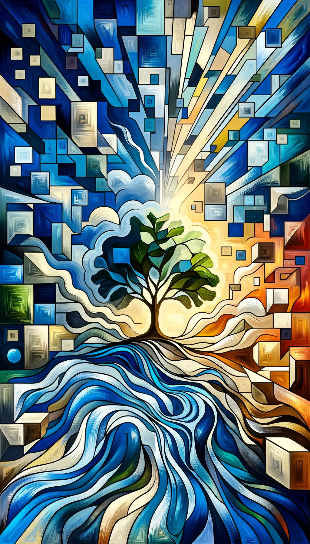 Whispers of Resilience: Geometry of Therapy's Embrace