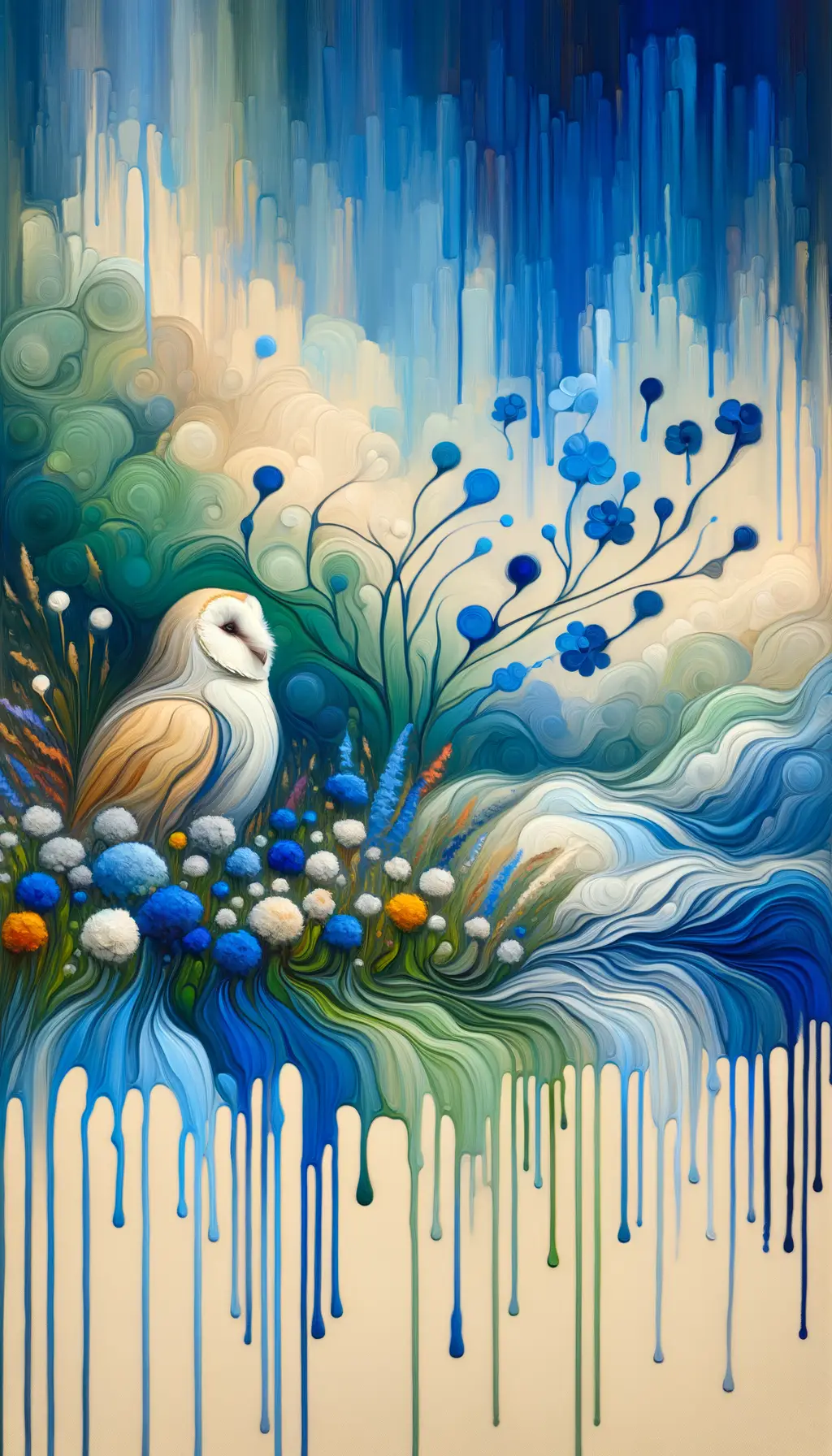 Whispers of Embrace: Sylvan Serenity Guided by the Night-Winged Muse