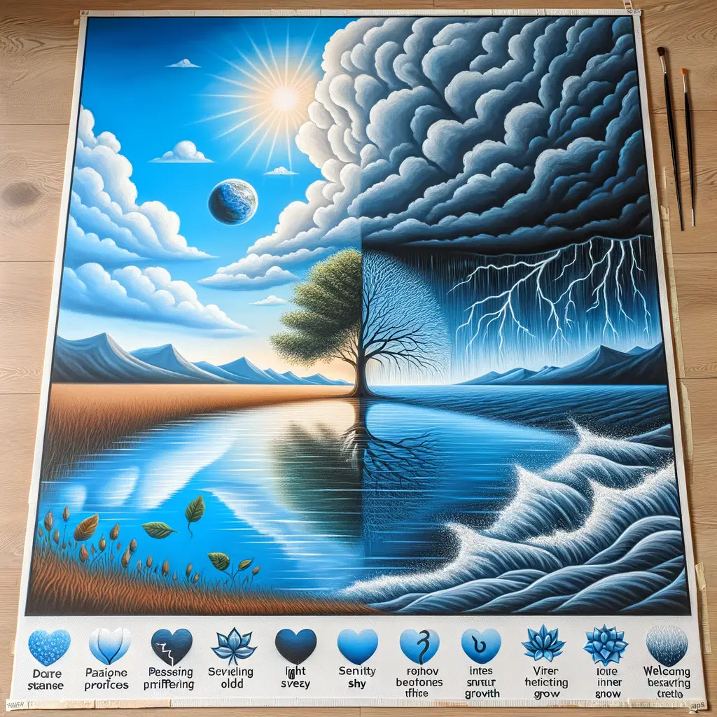 Reverie of Resilience: Embracing the Storm Within