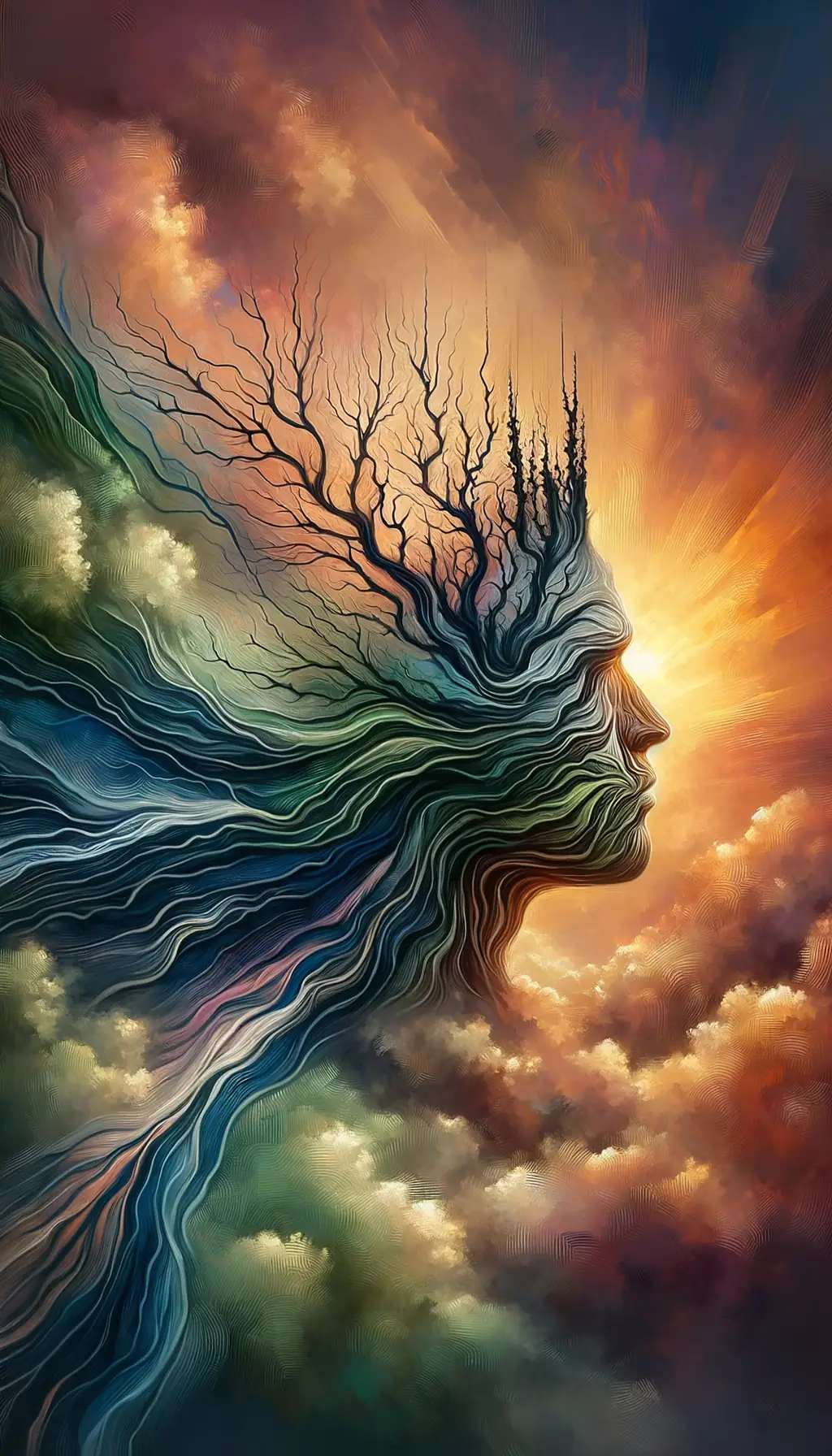 Emerald Veins of Connection: Unveiling Shadows, Embracing Hope