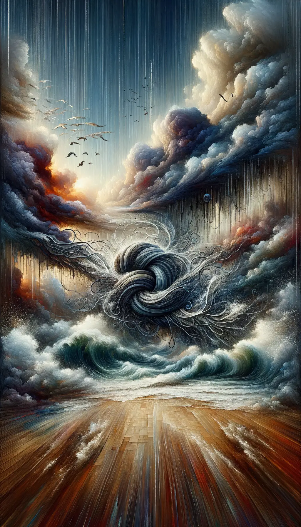 Ethereal Unraveling: Tempest of Healing and Transformation