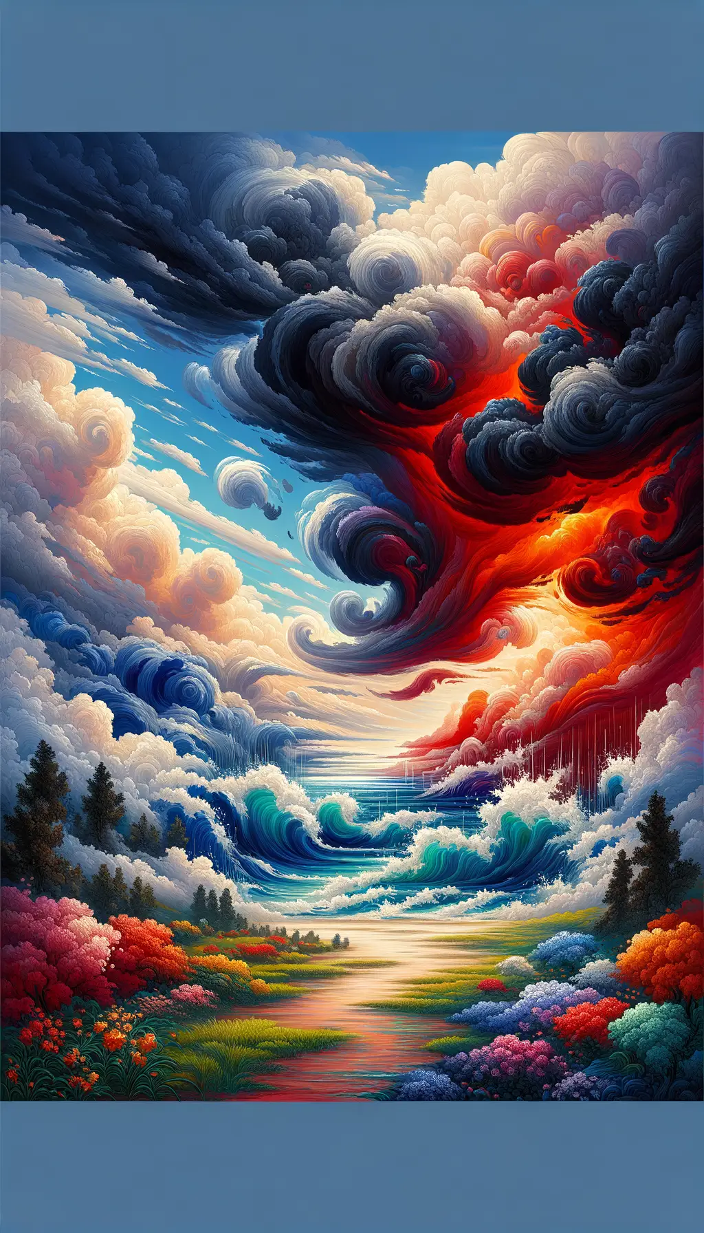 Whispers of the Heart: A Dance of Storm and Serenity